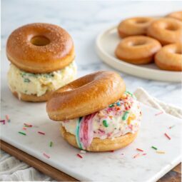 Donut Ice Cream Sandwich Recipe