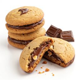 Nutella Stuffed Cookies Recipe