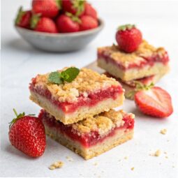 Strawberry Crumb Bars Recipe