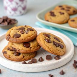 Eggless Chocolate Chip Cookies Recipe