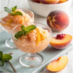 Peach Sangria Granita Recipe