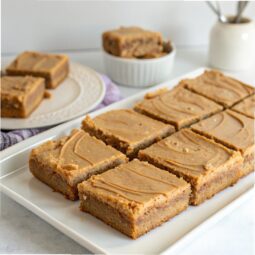 Peanut Butter Blondie Bars Recipe