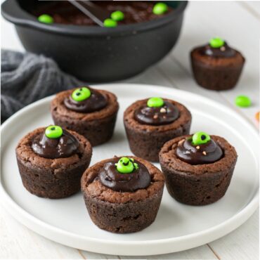 Witch Cauldron Brownie Bites Recipe