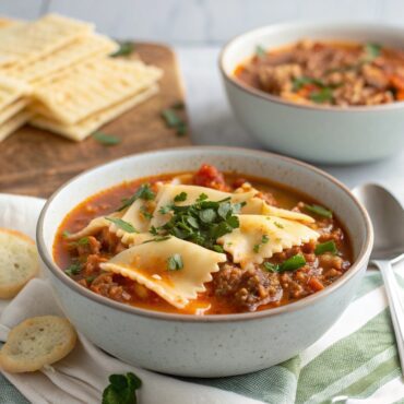 Lasagna Soup