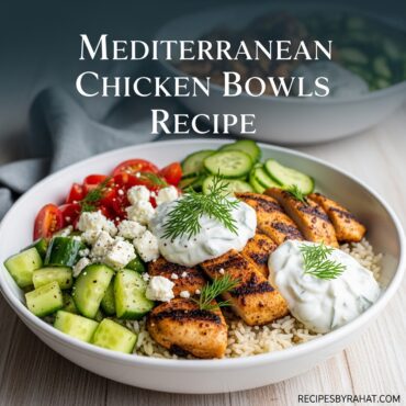 Mediterranean Chicken Bowls Recipe
