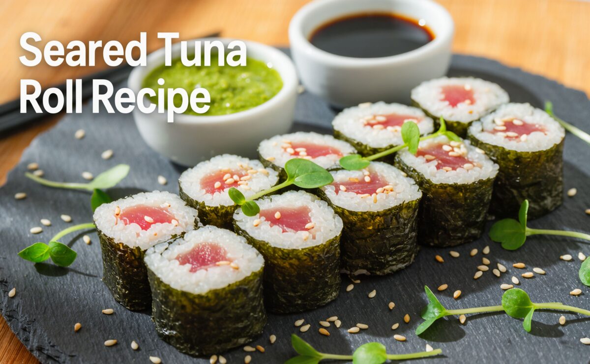 Seared Tuna Roll Recipe