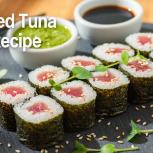 Seared Tuna Roll Recipe