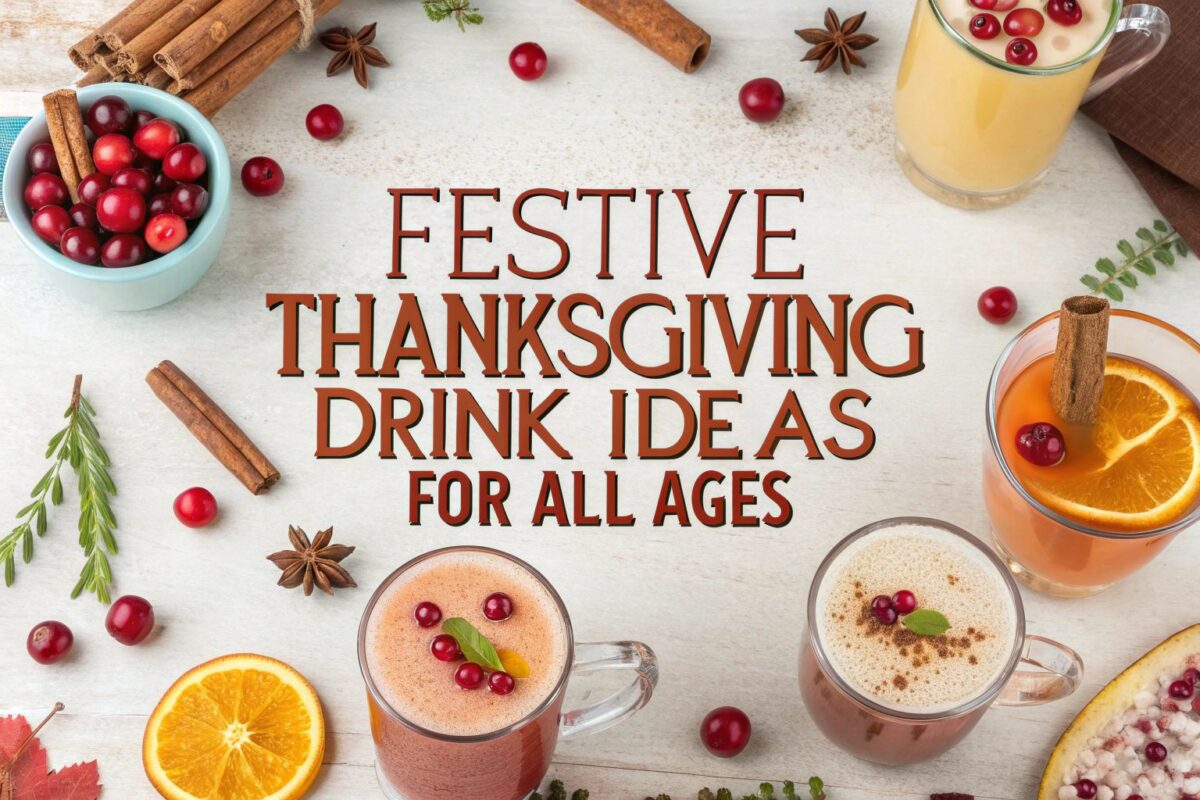 13 Festive Thanksgiving Drink Ideas for All Ages