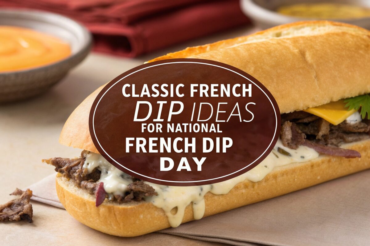 Classic French Dip Ideas for National French Dip Day