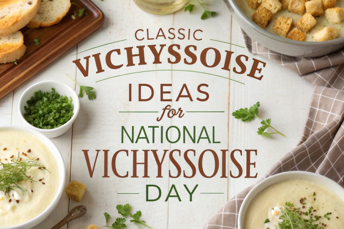 Classic Vichyssoise Ideas for National Vichyssoise Day