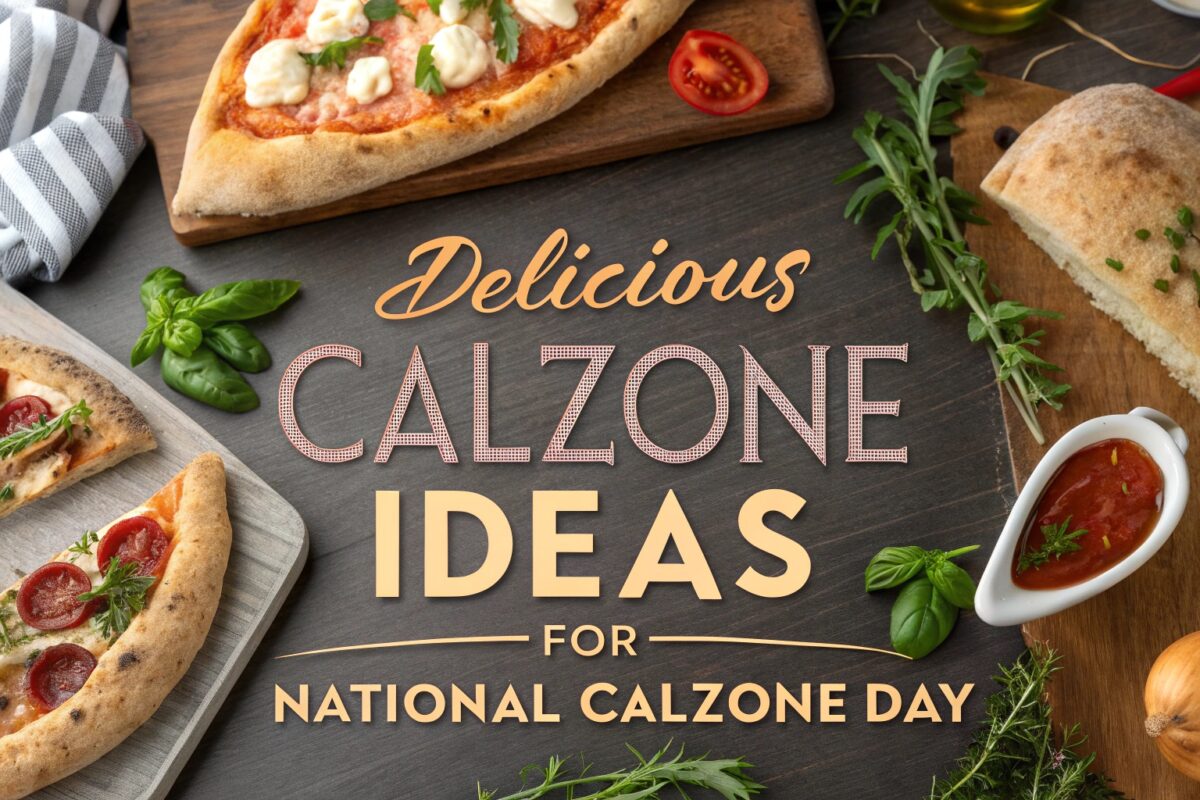 Delicious Calzone Ideas for National Calzone Day