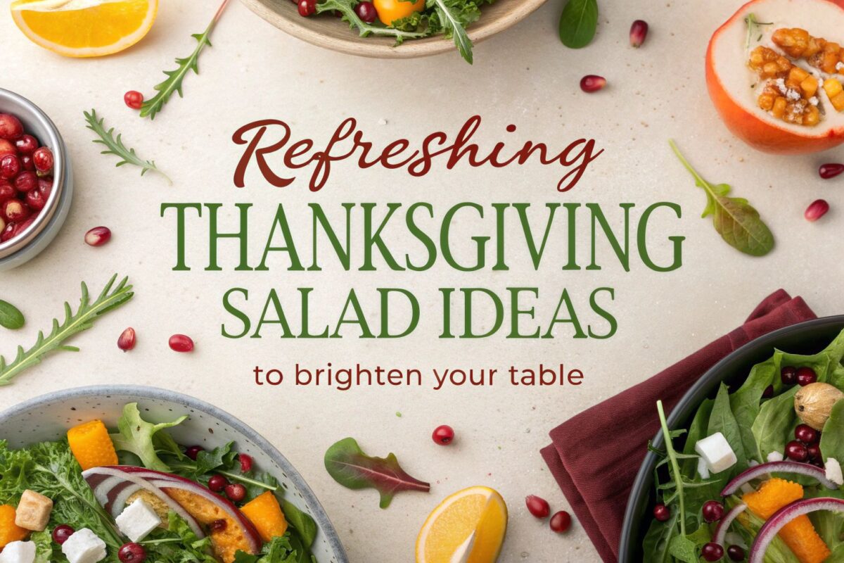 Refreshing Thanksgiving Salad Ideas to Brighten Your Table