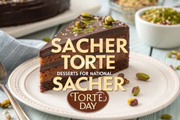 Sacher Torte Desserts for National Sacher Torte Day