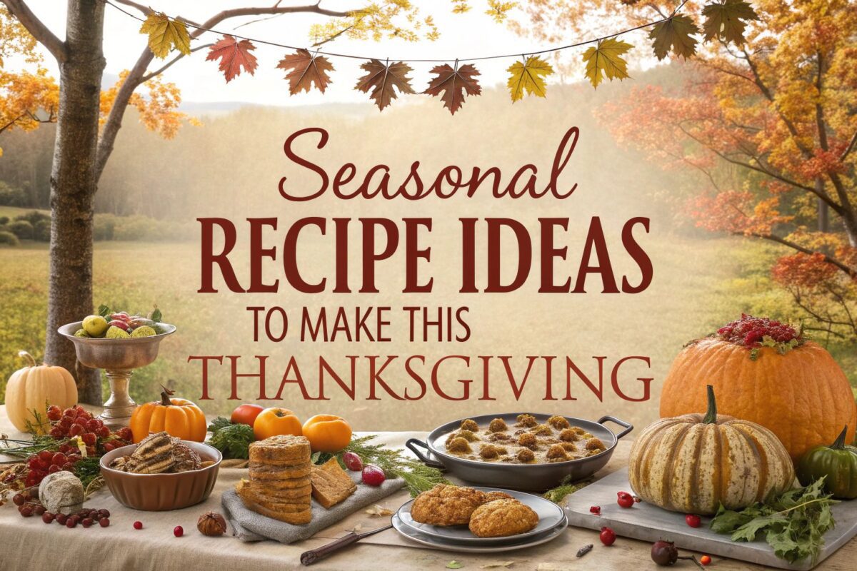Seasonal Recipe Ideas to Make This Thanksgiving