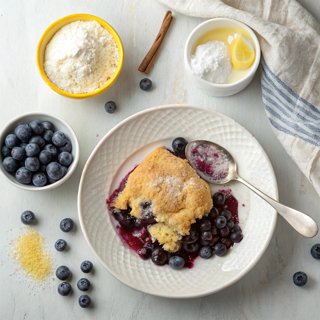 Blueberry Cobbler Recipe Ingredients