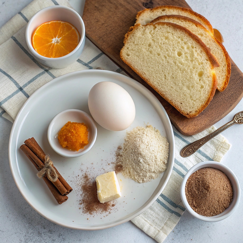 Brioche French Toast Recipe Ingredients