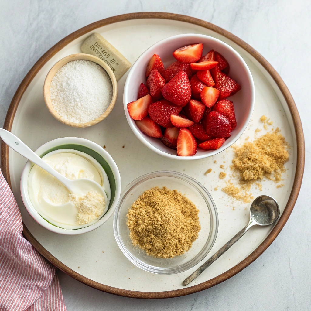 Cheesecake Stuffed Strawberries Recipe Ingredients 