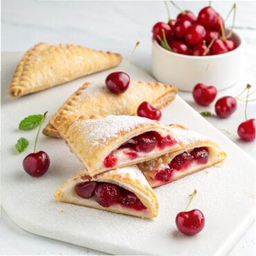 Cherry Cheesecake Turnovers Recipe