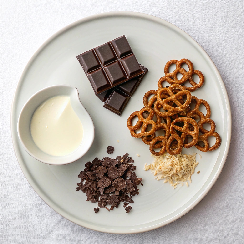 Chocolate Covered Pretzels Recipe Ingredients