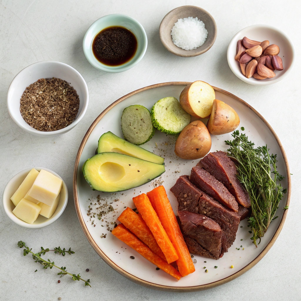 Cozy Pot Roast Recipe Ingredients