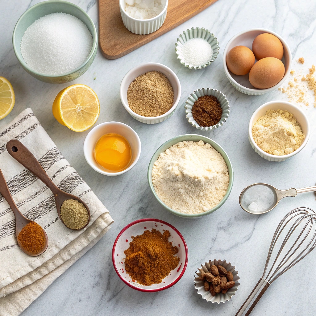 Gingerbread Layer Cake Recipe Ingredients 