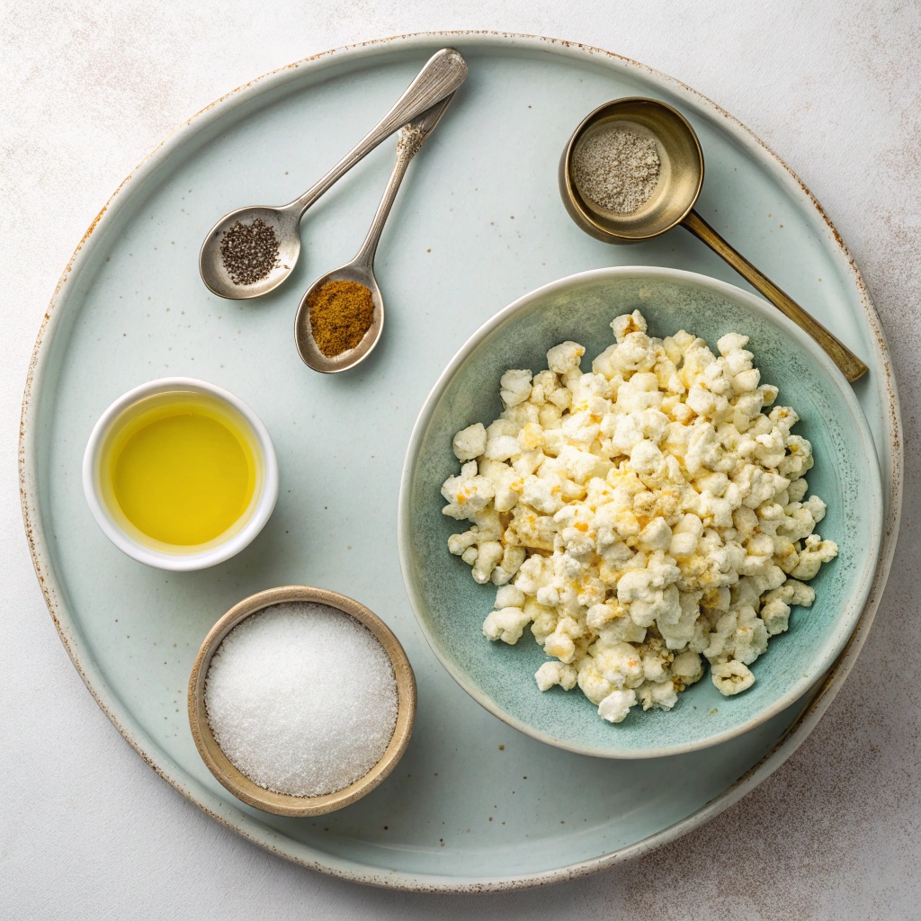 Kettle Corn Recipe Ingredients