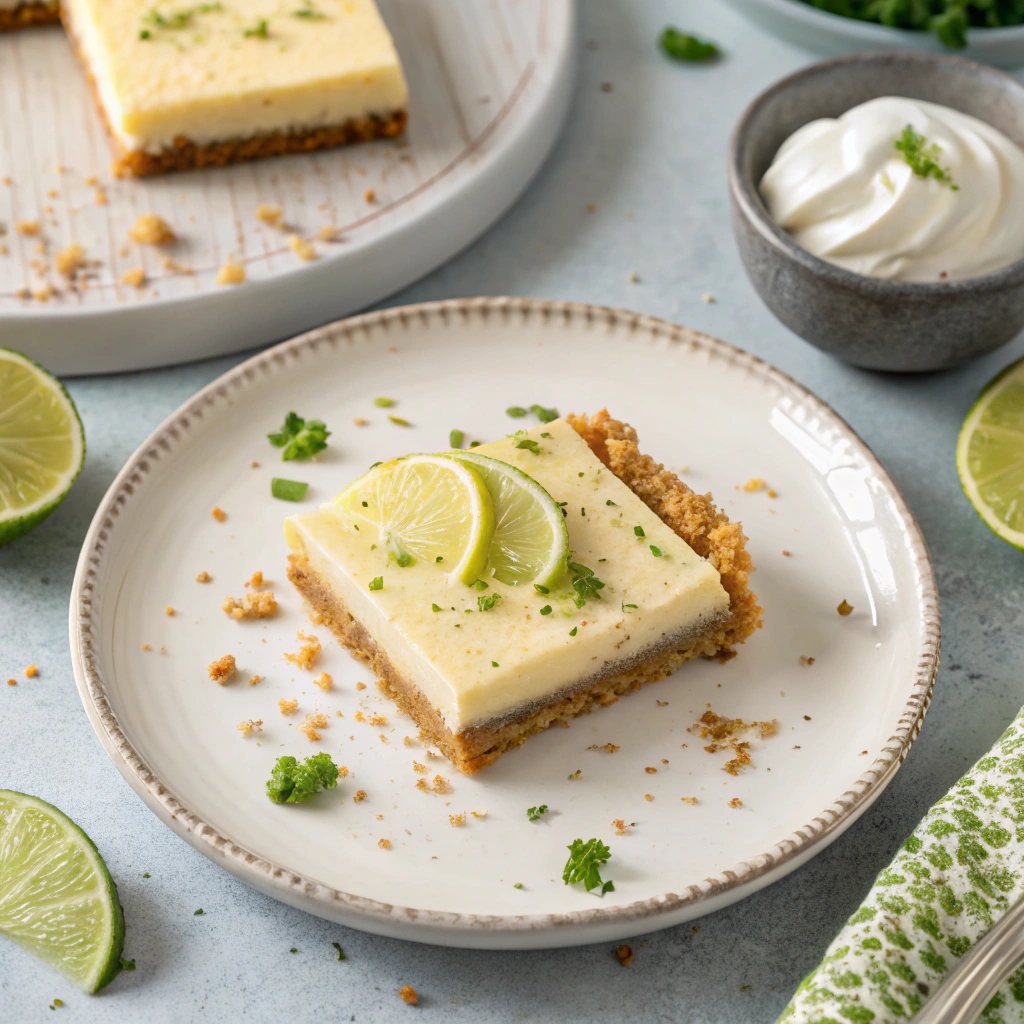 Key Lime Pie Bars Recipe Ingredients