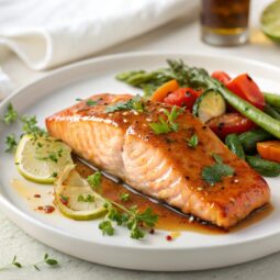 Maple Glazed Salmon