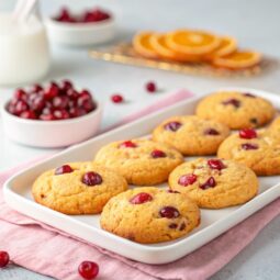 Orange Cranberry Cookies Recipe