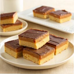 Peanut Butter Shortbread Bars Recipe