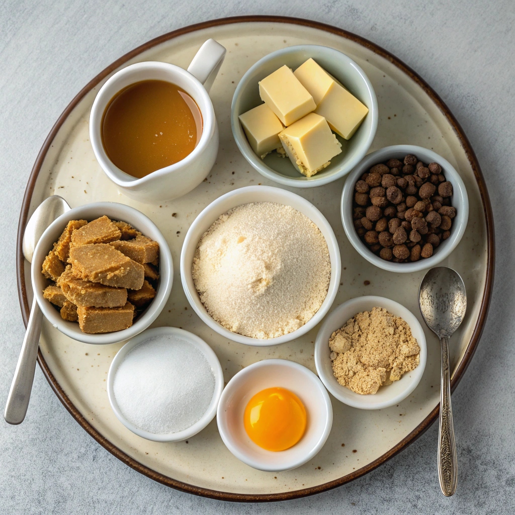 Peanut Butter Shortbread Bars Recipe Ingredients