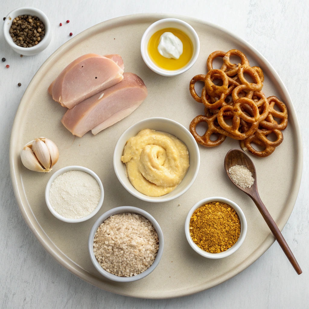 Pretzel Crusted Chicken Ingredients