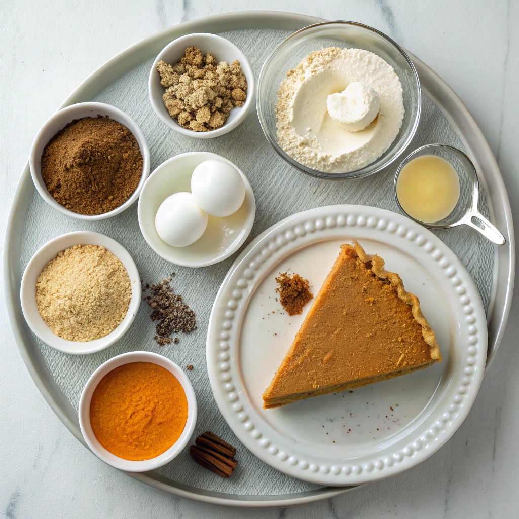 Pumpkin Cheesecake Pie Recipe Ingredients