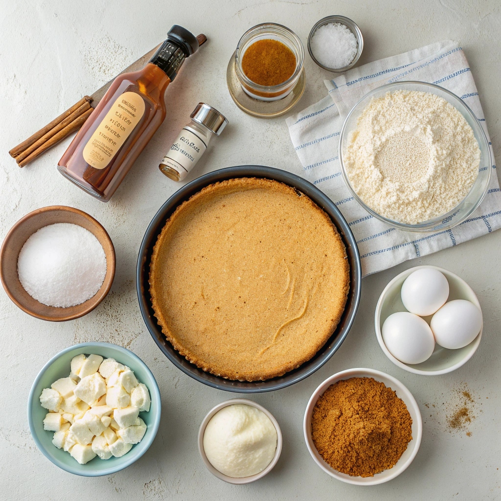 Pumpkin Cheesecake Recipe Ingredients