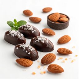 Sea Salt & Turbinado Sugar Dark Chocolate Almonds Recipe