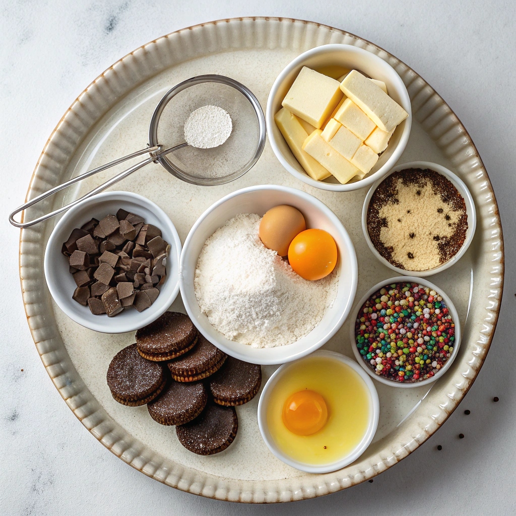 Valentine Cookies Recipe Ingredients