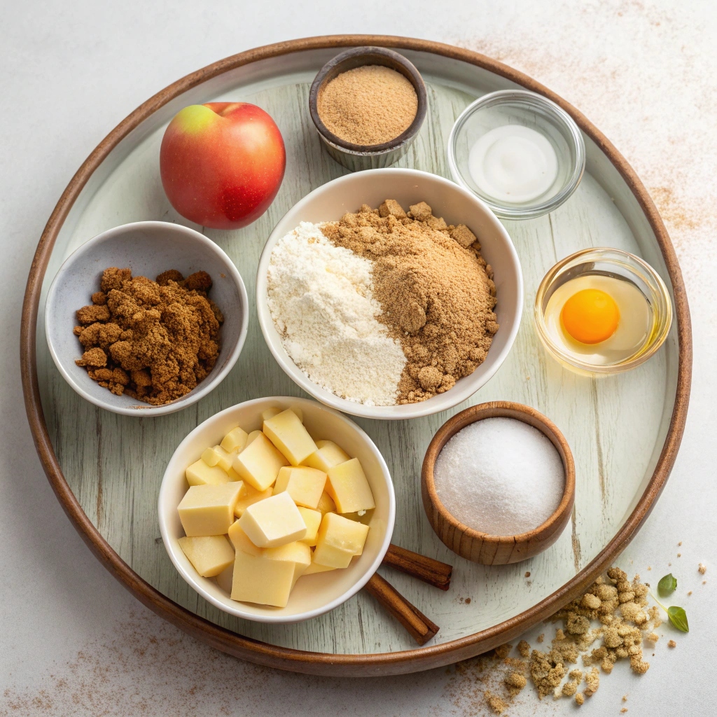 Apple Crumb Cake Recipe Ingredients