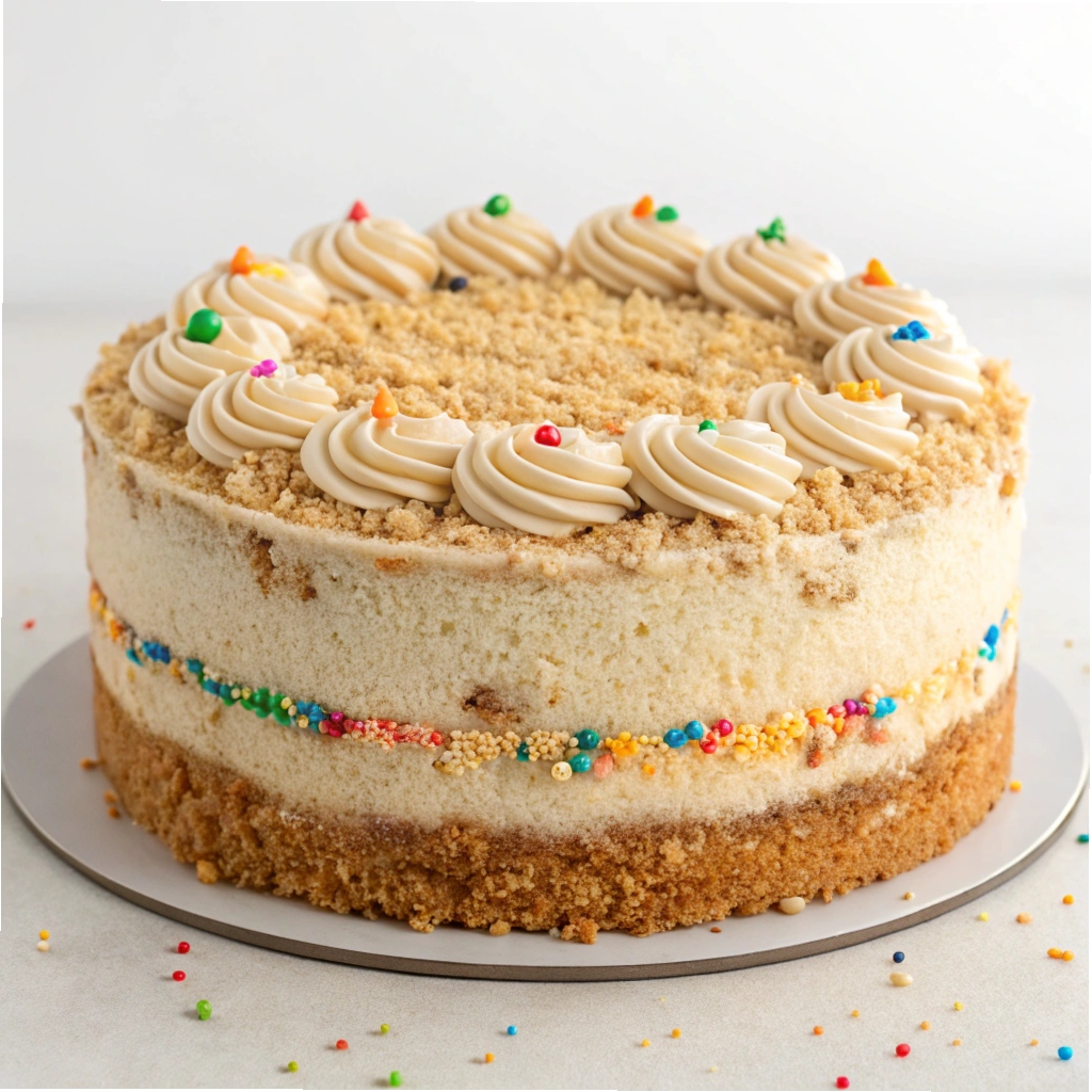 Birthday Crumb Cake Recipe