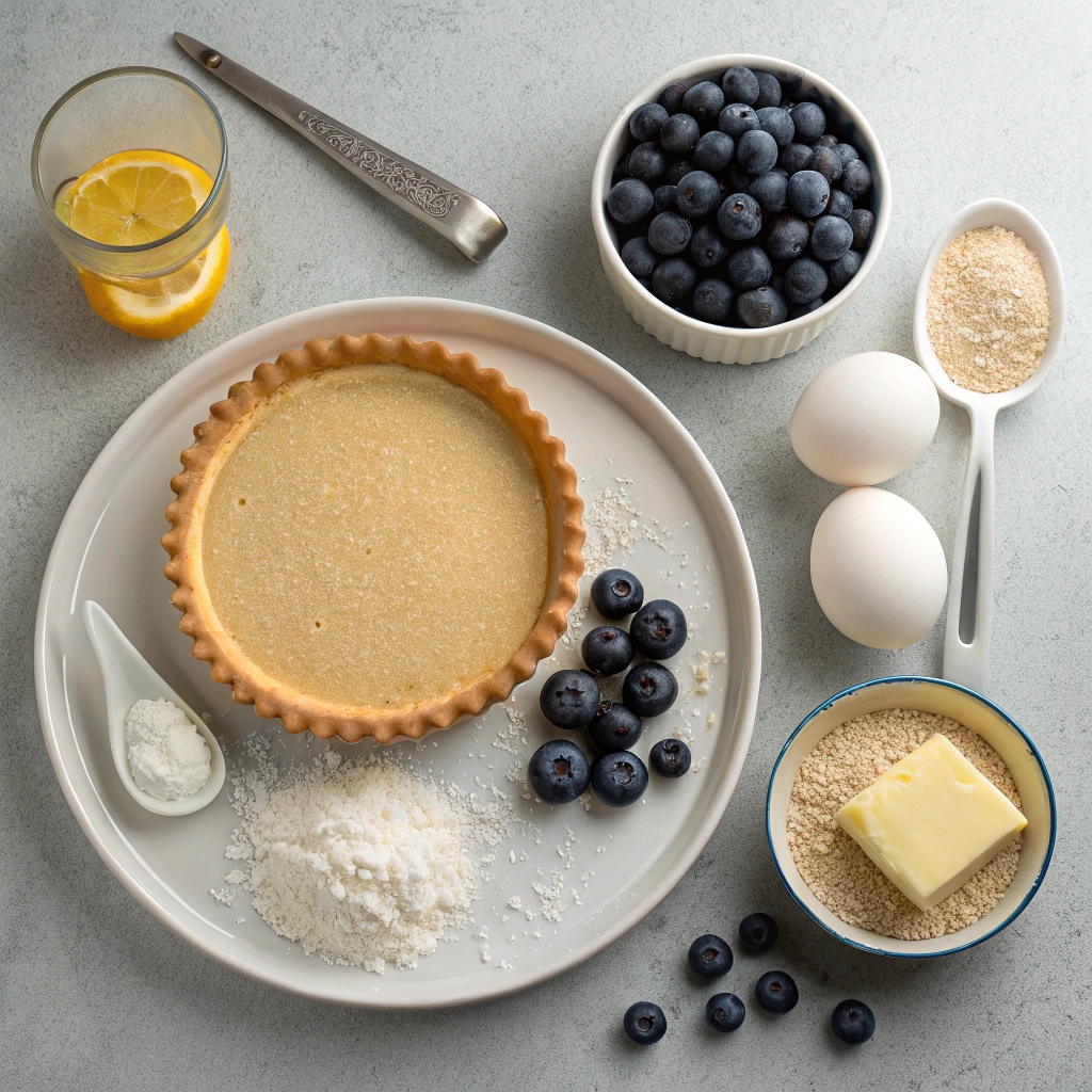 Blueberry Pie Recipe Ingredients