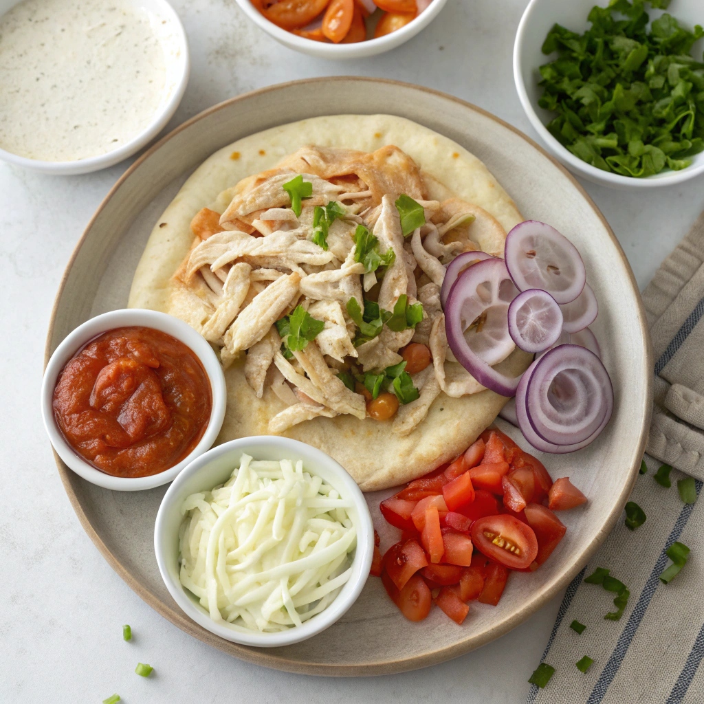 Buffalo Chicken Pizza Recipe Ingredients