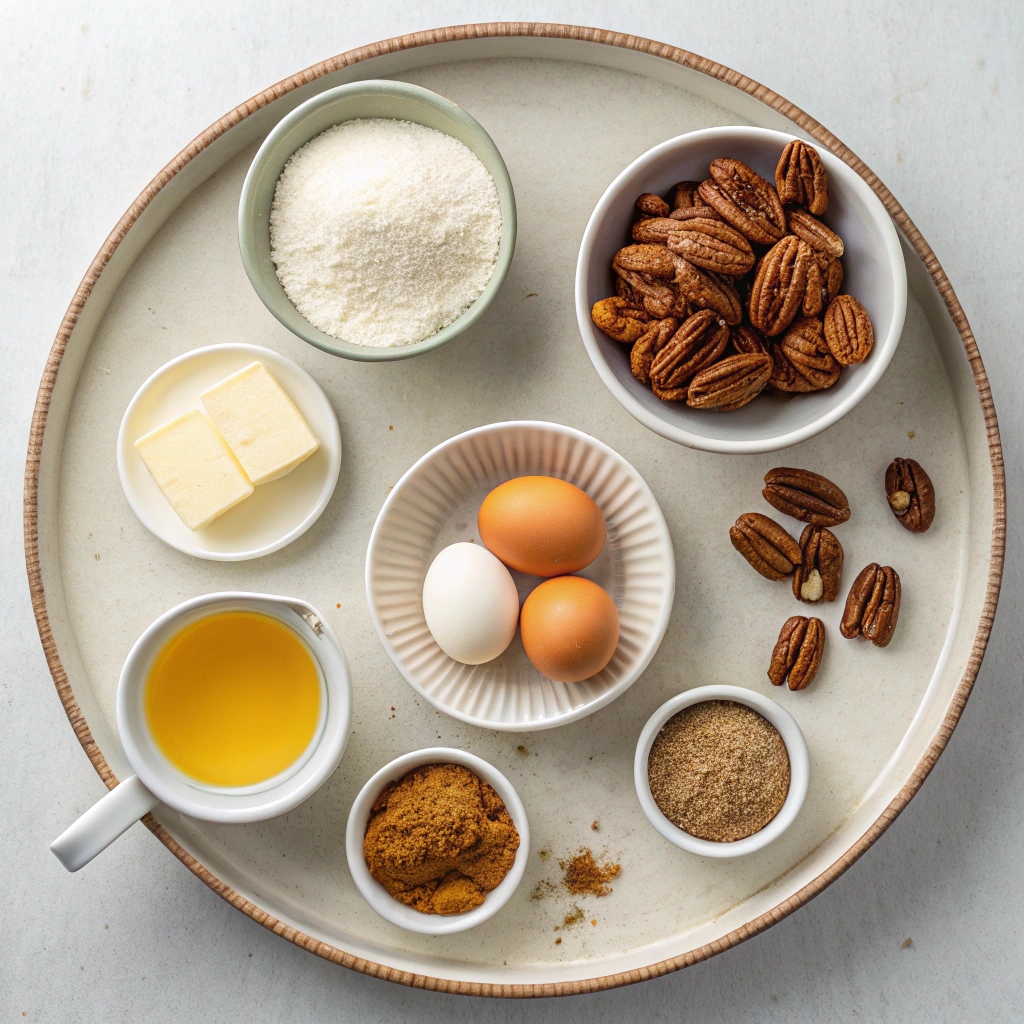 Butter Pecan Cookies Recipe Ingredients