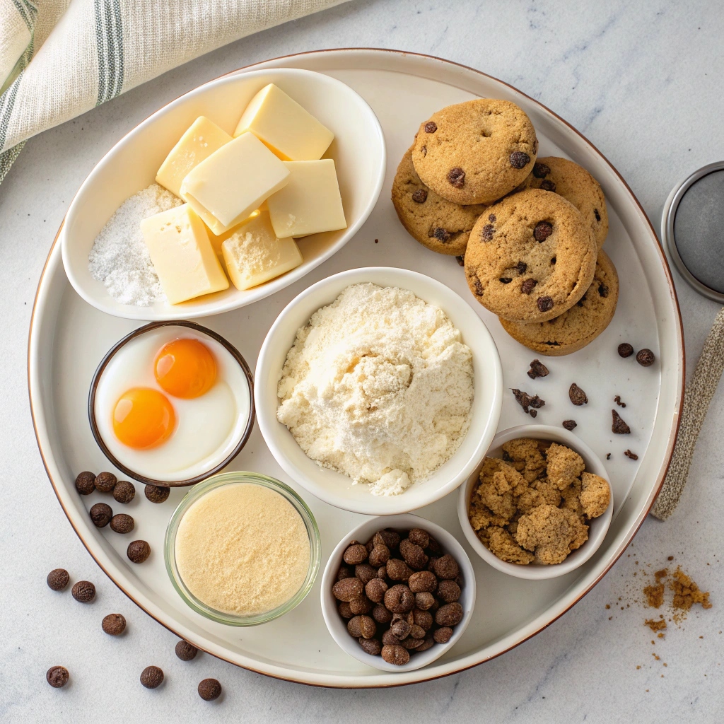 Cheesecake Stuffed Cookies Recipe Ingredients