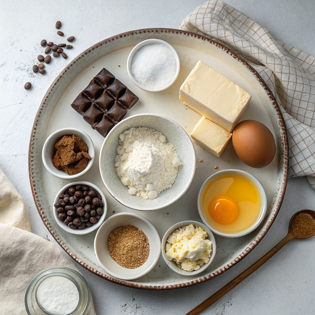 Cream Cheese Chocolate Chip Cookies Recipe Ingredients