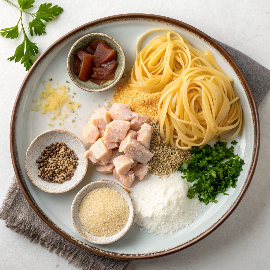 Creamy Chicken Pasta Recipe Ingredients