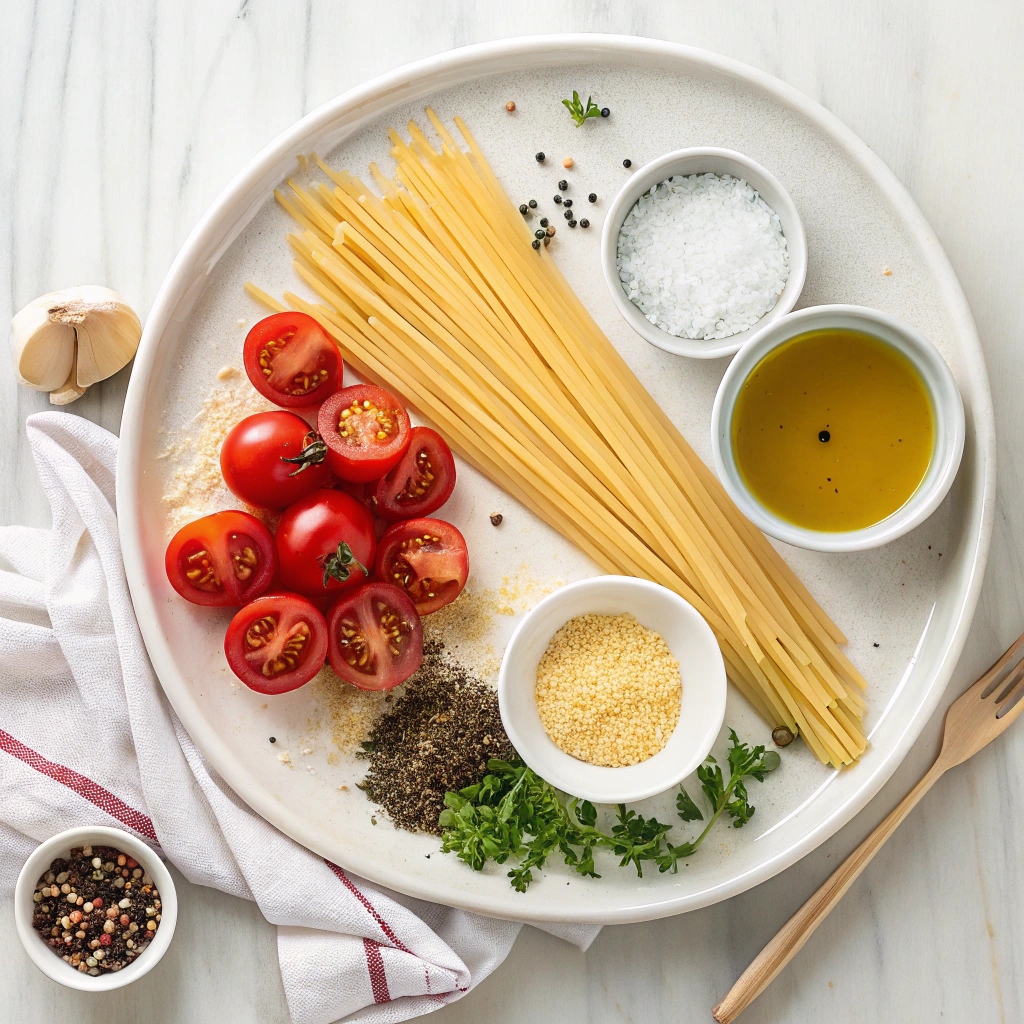 Easy Summer Pasta (use up those garden veggies) Recipe Ingredients