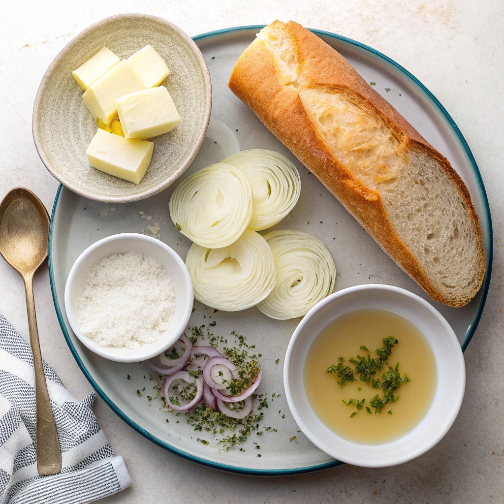 French Onion Soup Recipe Ingredients