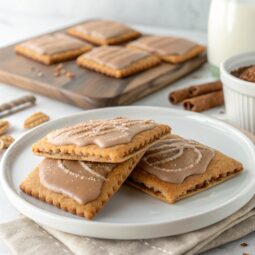 Frosted Brown Sugar Cinnamon Pop Tart Cookies