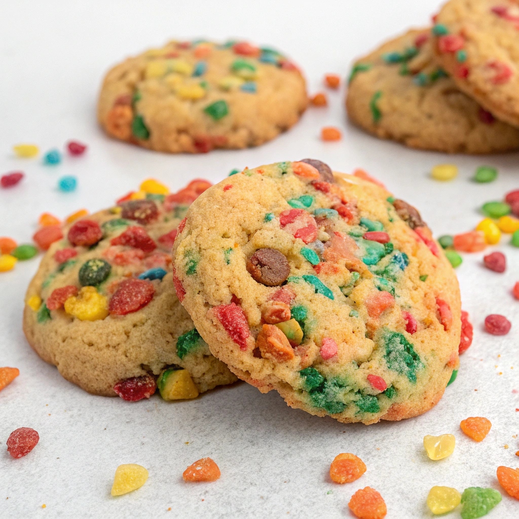 Fruity Pebbles Cookies