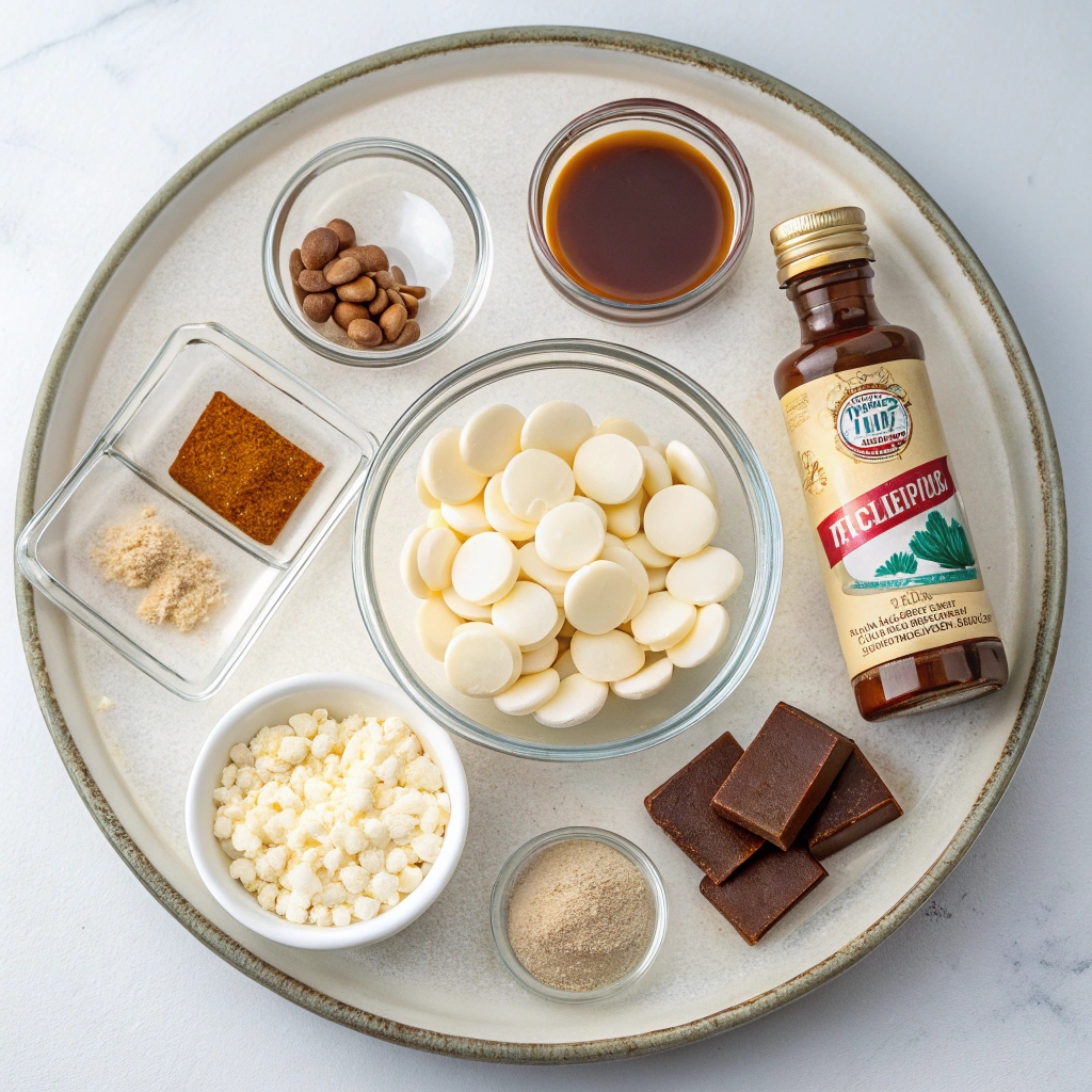 Gingerbread Spice Fudge Recipe Ingredients