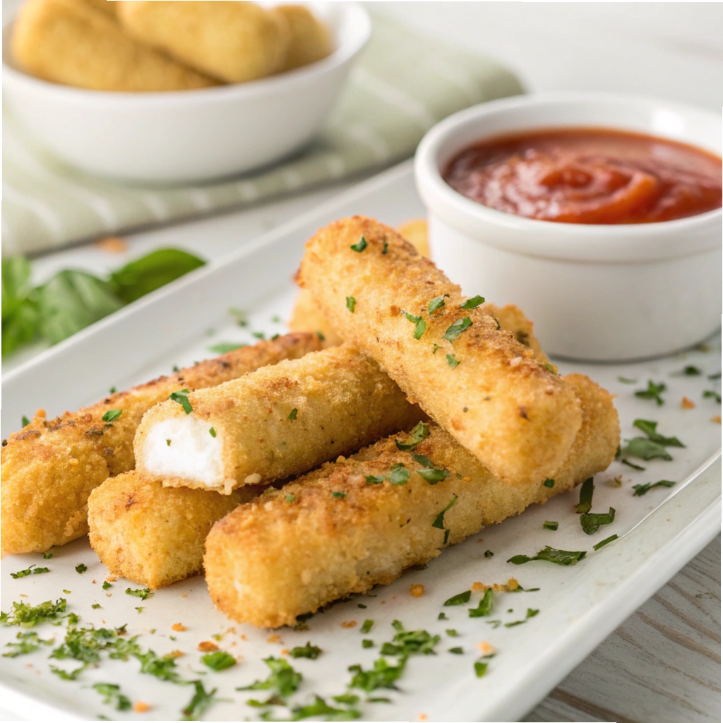 Homemade Mozzarella Sticks Recipe